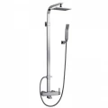 Изображение товара Набор-стойка душ BIMINI Clever для ванны и санузла с хромовым покрытием