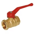 Изображение товара Кран шаровой Цветлит 11Б27п7 М/М 1″ Ду25 Ру16 стандартнопроходной, двухходовой, латунь, внутренняя резьба, ручка-рычаг