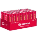 Изображение товара Элемент питания алкалиновый DAEWOO AA/LR6 1.5 В, упаковка 32 шт.