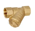 Изображение товара Фильтр сетчатый Danfoss FVR 1″ Ду25 Ру25 со сливной пробкой муфтовый латунный (065B8237)