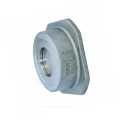 Изображение товара Клапан обратный Danfoss NVD 812 Ду15 Ру40 межфланцевый, пружинный, корпус - нержавеющая сталь, диск - нержавеющая сталь, уплотнение - PTFE