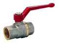 Изображение товара Кран шаровой Danfoss BVR 065B8209 1″ Ду25 Ру40 полнопроходной, двухходовой, латунь CW617N, уплотнение - PTFE, внутренняя резьба, ручка-рычаг