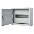 Изображение товара Корпус металлический DEKraft ЩРН-12 IP31 250х300х120, количество рядов - 1, количество модулей - 12, цвет - серый