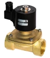Изображение товара Клапан электромагнитный Dendor Vs-DA-nc-N-Z2-B Ду50 Ру10 корпус латунь, муфтовый, прямого действия, присоединение - внутреняя резьба 2, нормально-закрытый(НЗ), уплотнение - NBR, катушка 220B