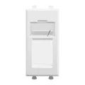 Изображение товара Адаптер DKC Avanti Белое облако для Keystone со шторкой 1 модуль пластик Россия