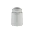 Изображение товара Муфта DKC Дн25 IP67 труба-коробка из полипропилена серого цвета