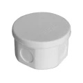 Изображение товара Коробка распределительная E.p.plast 75x45 IP54 4 выходов, для открытой проводки без гермовводов, крышка защелкивающаяся, цвет - серый