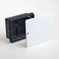Изображение товара Коробка распределительная Ruvinil 130x106x50 IP30 для скрытой проводки пластик черная