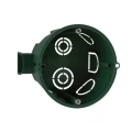 Изображение товара Коробка установочная Systeme Electric 68(65)х45 для скрытого монтажа, корпус - пластик, цвет - зеленый