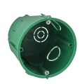 Изображение товара Коробка установочная Systeme Electric 68(65)х60 для скрытого монтажа, корпус - пластик, цвет - зеленый