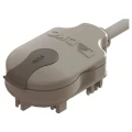Изображение товара Блок отводной DKC FG07M1 с фиксированной полярностью N/L3, количество полюсов - 2P, длина кабеля - 800мм, номинальный ток - 10 A, цвет фиксатора - темно-серый