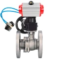 Изображение товара Кран шаровой фланцевый DN100 BV3232P 2pc FP F ISO H WDVF с пневмоприводом PA-DA-105