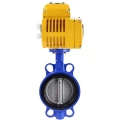 Изображение товара Затвор дисковый поворотный DN.ru WBV1632E-2W-Fb-H Ду80 220В чугун нержав.сталь EPDM