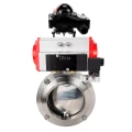 Изображение товара Затвор дисковый поворотный DN.ru WBV3131S-2W-W-H Ду20 под приварку