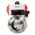 Изображение товара Затвор дисковый поворотный DN.ru WBV3131E-2W-W-H Ду25 Ру10