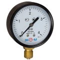 Изображение товара Манометр радиальный ЭКОМЕРА МД02-63 G1/4 0-16 бар сталь IP40 Россия