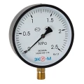 Изображение товара Манометр радиальный ЭКОМЕРА МД02-160 для измерения давления 0-1.6 МПа