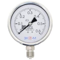 Изображение товара Манометр радиальный гидрозаполненный ЭКОМЕРА МД90-100 шкала 0-0.6 МПа, корпус 100 мм, присоединение G1/2″