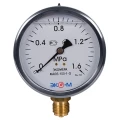 Изображение товара Манометр радиальный гидрозаполненный ЭКОМЕРА МД93-100 G1/2 0.6 МПа корпус 100 мм