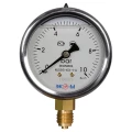 Изображение товара Манометр радиальный гидрозаполненный ЭКОМЕРА МД93-63 G1/4 0-10 бар корпус 63 мм