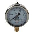 Изображение товара Манометр радиальный гидрозаполненный ЭКОМЕРА МД93-63 G1/4 2.5 МПа корпус 63 мм