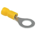Изображение товара Наконечник кольцевой EKF PROxima НКИ 6.0-6 изолированный, сечение 6мм2, диаметр кольца 6.5мм, материал - медь, цвет - желтый, 50шт nki-5.5-6n