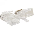 Изображение товара Коннектор EKF TERACOM PRO TRP-PLUG-5EUTP тип RJ-45, категория 5E, конфигурация 8P8C, неэкранированный, универсальный, упаковка 50 шт.