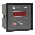 Изображение товара Амперметр цифровой EKF PROxima AD-961 однофазный, на панель, диапазон измерений - 0-9999 А, размер - 96х96 мм