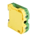 Изображение товара Колодка клеммная EKF PROxima EK-JXB-70 винтовая, IP20, для заземления, материал корпуса - полиамид, цвет - желто-зеленый