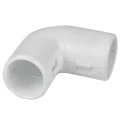 Изображение товара Угол соединительный EKF UG-T Дн25 90° для гладких труб из полипропилена, 5 шт, белый