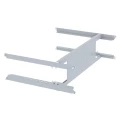 Изображение товара Плата монтажная EKF AVERES 148x600 мм материал - сталь для шкафа AV Trivia для установки горизонтального автоматического выключателя ВА-99/125 3Р/4P