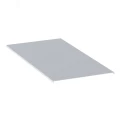 Изображение товара Крышка на лоток лестничный EKF M-Line 400 усиленный, основание, толщина корпуса - 2 мм, корпус - оцинкованная сталь, цвет - серый kltp40015-2