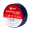 Изображение товара Изолента EKF SafeFlex 0.15х15 мм, длина - 5 м, цвет - синий