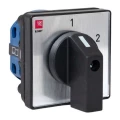 Изображение товара Переключатель кулачковый EKF ПК-1-31 10А 1P (1-2), двухпозиционный, 1 полюс, напряжение питания 230/400 B, 10 А, степень защиты IP20
