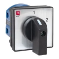 Изображение товара Переключатель кулачковый EKF ПК-1-31 25А 1P (1-2), двухпозиционный, 1 полюс, напряжение питания 230/400 B, 25 А, степень защиты IP20