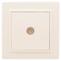 Изображение товара Розетка телевизионная EKF Минск 1-местная, 75Ом, 5-862МГц, способ монтажа - скрытый, цвет - бежевый