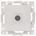 Изображение товара Розетка телевизионная EKF Стокгольм 1-местная, 10дБ-240МГц, оконечная, механизм, способ монтажа - скрытый, цвет - белый EYA00-227-10