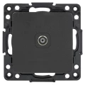 Изображение товара Розетка телевизионная EKF Стокгольм 1-местная, 75Ом, 5-862МГц, механизм, способ монтажа - скрытый, цвет - черный