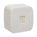 Изображение товара Розетка EKF Basic Минск RJ-45 1-местная с открытым монтажом IP20