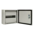 Изображение товара Щит распределительный EKF Basic ЩРн IP54 265х310х120 мм, металлический, количество рядов - 1, количество модулей - 12, цвет - светло-серый
