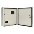 Изображение товара Щит учетный EKF Basic ЩУ IP54 двухдверный 445х400х150 мм, металлический, количество модулей - 12, цвет - серый