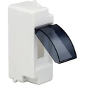Изображение товара Бокс EKF PROxima КМПн IP30 143х57х82 мм, с дверцей, пластиковый, количество рядов - 1, количество модулей - 2, цвет - белый