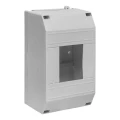 Изображение товара Бокс EKF PROxima КМПн IP20 135х71х58 мм, пластиковый, количество рядов - 1, количество модулей - 4, цвет - белый