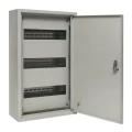 Изображение товара Корпус металлический EKF Basic ЩРН-36 IP31 480х300х120, количество рядов - 3, количество модулей - 36, цвет - серый