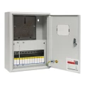 Изображение товара Щит учетно-распределительный EKF PROxima ЩУРн IP31 400х300х140 мм, металлический, количество рядов - 1, количество модулей - 12, цвет - светло-серый