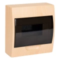 Изображение товара Щит распределительный EKF PROxima ЩРН-П IP41 200х184х95 мм, пластиковый, количество рядов - 1, количество модулей - 8, цвет - светлое дерево