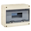 Изображение товара Щит распределительный EKF PROxima ЩРн-ПГ IP65 199х255х109 мм, пластиковый, количество рядов - 1, количество модулей - 12, цвет - слоновая кость
