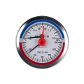Изображение товара Термоманометр Экомера МД04-80 мм 1,6МПа 160°С G1/4″