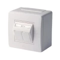 Изображение товара Коробка в сборе DKC Brava PDD-N60 2 RJ45 категории 5E для сетевых устройств