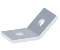 Изображение товара Пластина EKF STRUT-система S-Line угловая угол - 135° 2 отверстия Ø13 мм